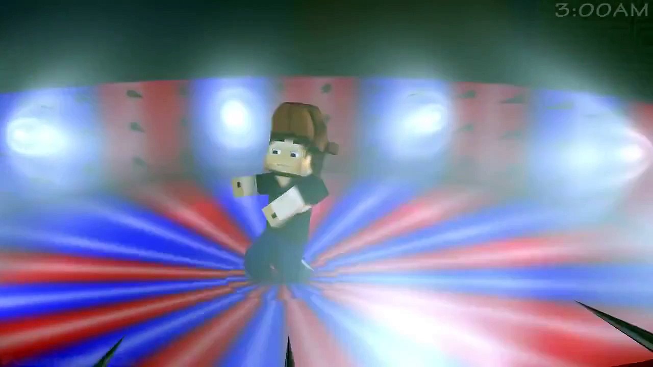 FNAF Song JUST GOLD Minecraft Animation Five Nights At Freddys
