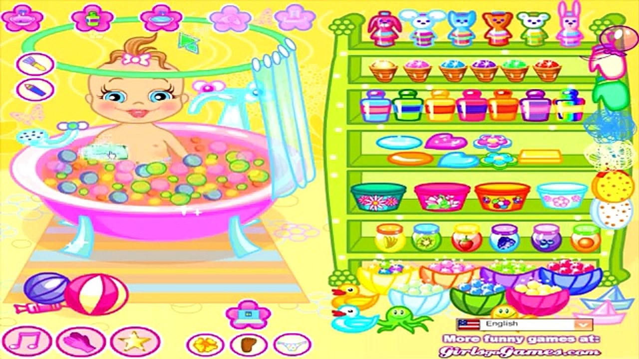 Baby Bath Compilation! Summer 2015 Fun Baby Bathing Game for Little Kids Full HD Video