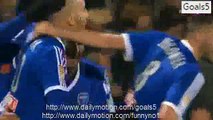Lakdar Boussaha Goal Bourg Peronnas 1 - 1 Marseille Coupe de la Ligue 16-12-2015