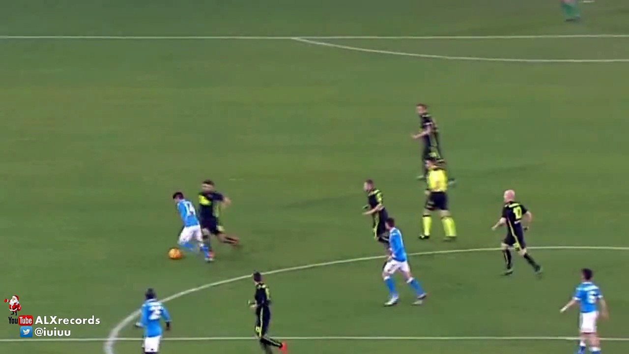 Dries Mertens Goal Napoli	2 - 0	Verona (Coppa Italia) 2015