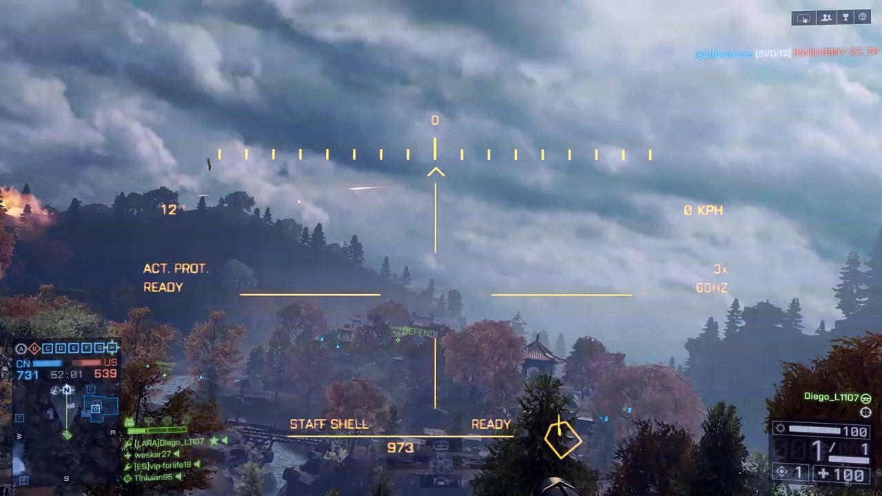 Tank longshot