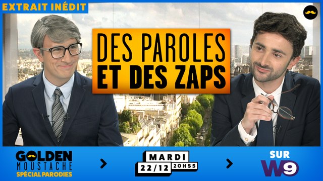 Extrait Spécial Parodies le 22/12 sur W9 à 20h55 - Des paroles et des zaps