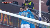 Omar El Kaddouri Goal - Napoli 1-0 Verona - 16-12-2015 - Coppa Italia