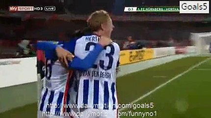 Vladimir Darida Goal Nurnberg 0 - 1 Herta DBF Pokal 16-12-2015