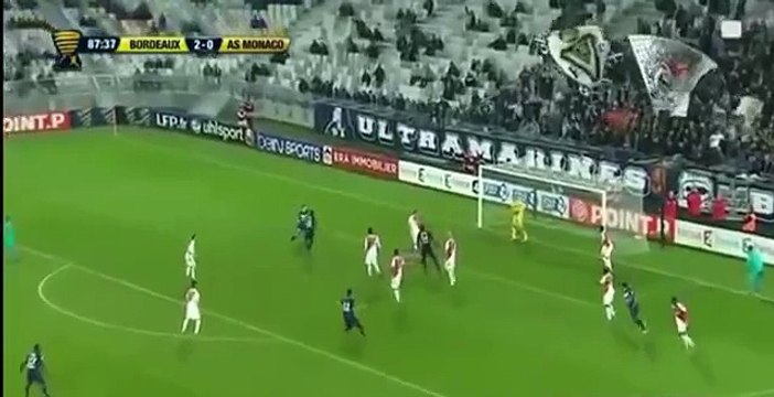 Бордо - Монако (3-0) Анри Севе Goal 16_12_2015