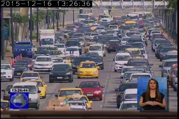Tráfico en Guayaquil por daños en semáforos