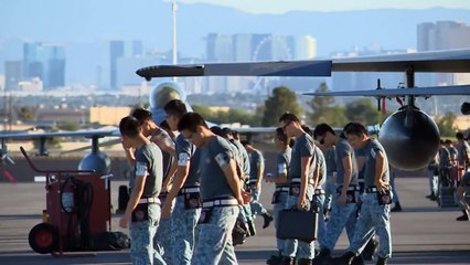 AWESOME AIRSHOW at the annual us air force Red Flag exercise