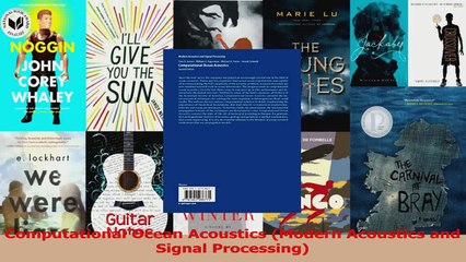 PDF Download  Computational Ocean Acoustics Modern Acoustics and Signal Processing PDF Online