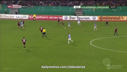 Vladimir Darida 0-1 _ Nürnberg v. Hertha BSC 16.12.2015 HD