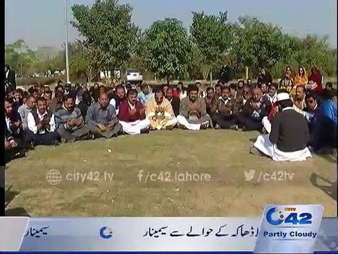 PIA workers pray for APS MARTYRS