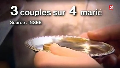 Insee : le mariage a de nouveau le vent en poupe