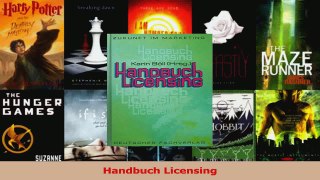 Download  Handbuch Licensing PDF Online