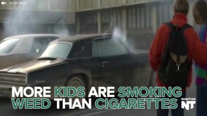More Teens Are Smoking Marijuana Than Cigarettes