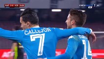 José María Callejón Goal - Napoli 3-0 Verona - 16-12-2015 - Coppa Italia