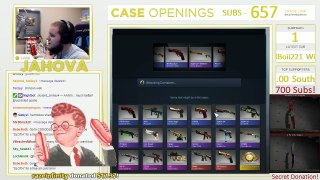100 Revolver Cases! FIRST CASE KNIFE HYPE! Paladin M4A4 Unboxxing & The KennyS Hand Cannon Fail