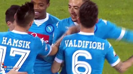 Jose Callejon Goal Napoli	3 - 0	Verona (Coppa Italia) 2015