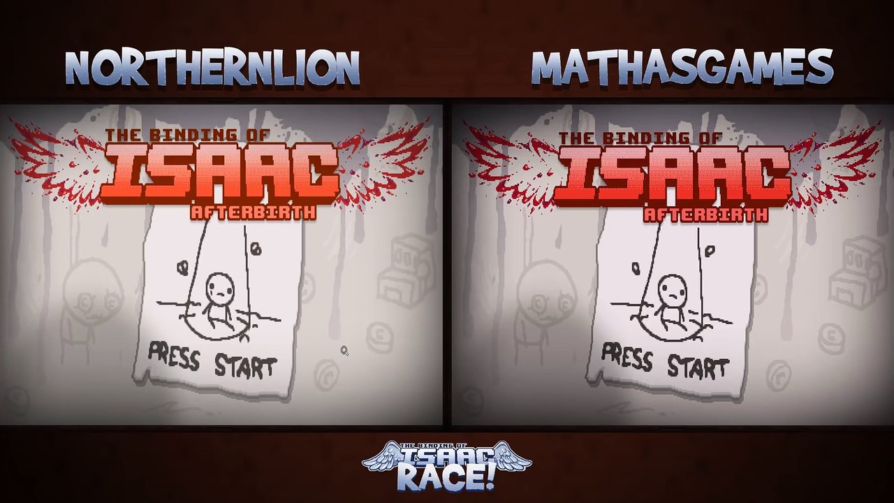 Afterbirth Race vs. Mathas! #3