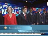 Trump vuelve a ser noticia por comentarios en el debate entre republicanos