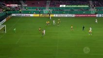 Timo Werner Goal - VfB Stuttgart 2-1 Braunschweig - 16-12-2015 - DFB Pokal