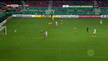 Timo Werner Goal - VfB Stuttgart 2-1 Braunschweig - 16-12-2015 - DFB Pokal