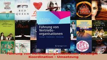 Download  Führung von Vertriebsorganisationen Strategie  Koordination  Umsetzung Ebook Frei