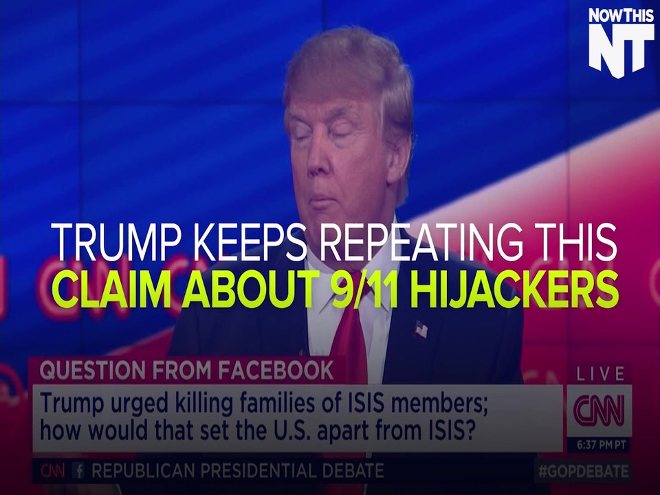 Trump Lied About 9/11 Hijackers