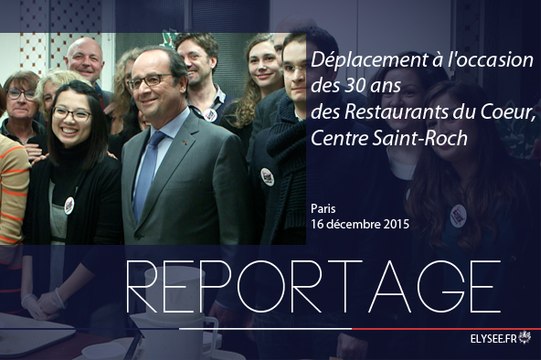 [REPORTAGE] Déplacement aux Restaurants du coeur