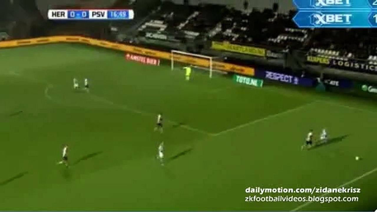 Goal Iliass Bel Hassani - Heracles Almelo 1 - 0 PSV Eindhoven 16.12.2015 HD