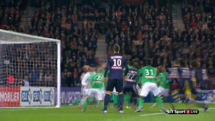 Ibrahimovic WONDER Bicycle-Kick - PSG v. Saint Etienne 16.12.2015 HD