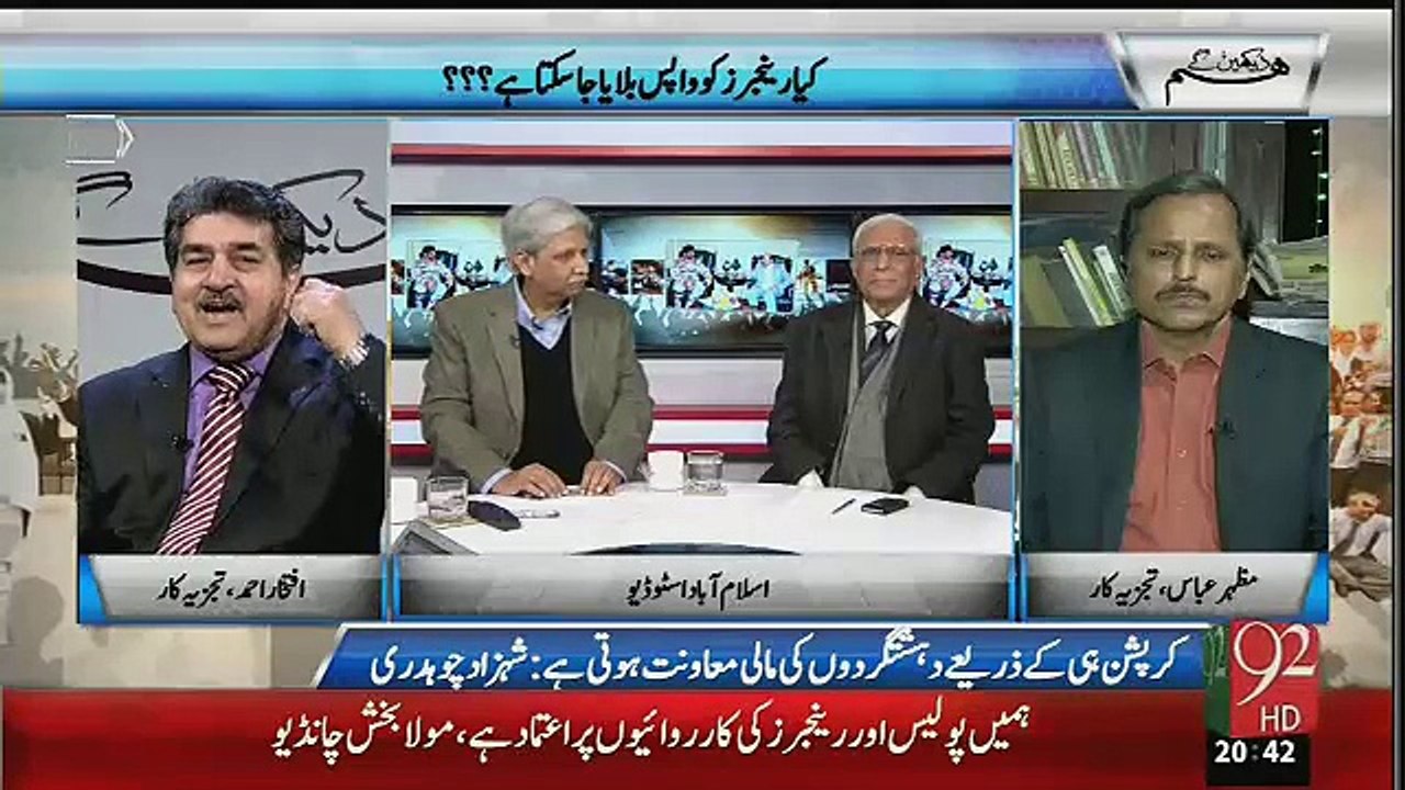 Iftikhar Ahmed Hukumat Par Baras Pary