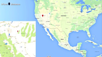 UFO, Unusual Disc In Desert Nevada, Oct 2015