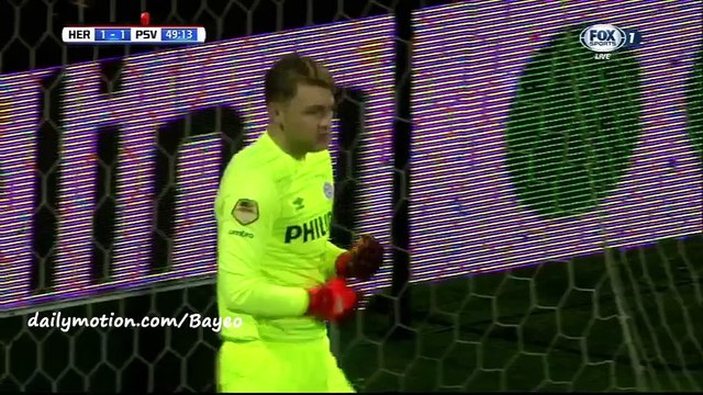 2-1 Oussama Tannane Goal HD - Heracles 2-1 PSV - 16-12-2015 - NVB Beker