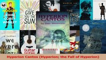 Read  Hyperion Cantos Hyperion the Fall of Hyperion Ebook Free