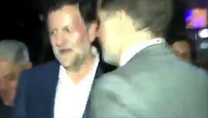 Así le comunicaron a Rajoy la detención de su agresor