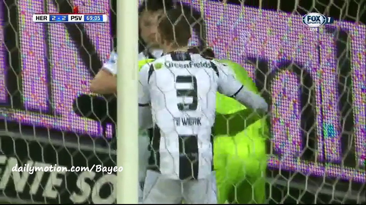 2-2 Own goal Castro B. HD - Heracles 2-2 PSV - 16-12-2015 - NVB Beker