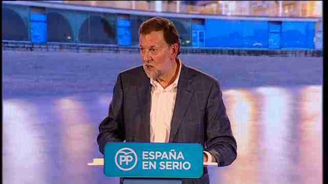 Mariano Rajoy pide huir de los extremismos: somos un pueblo moderado