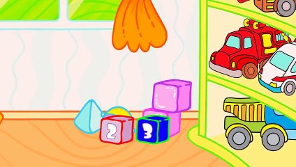 Çizgi film - Oyuncaklar - Kamyon ve buldozer