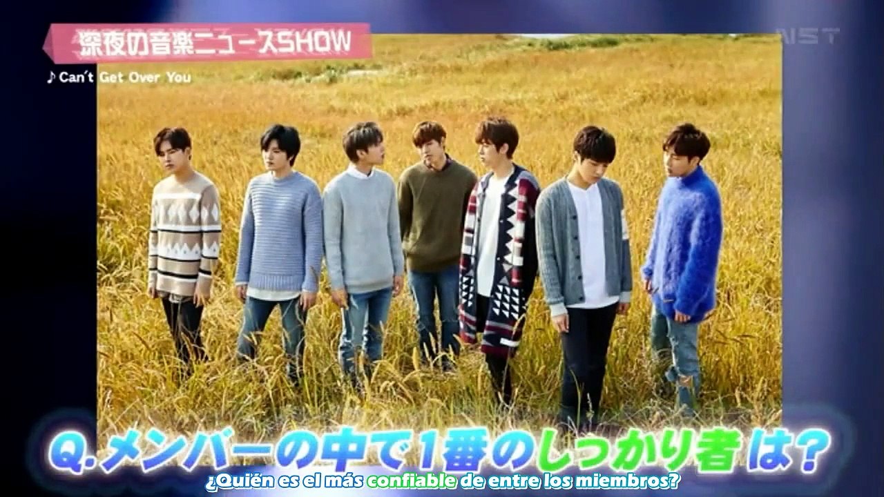 [SUBESP/CUT] entrevista de INFINITE con Fuji TV Sakigake Ongaku  (privado)
