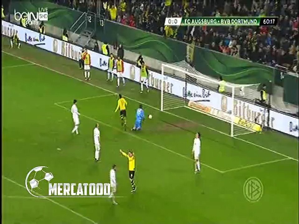 اهداف مباراة ( أوجسبورج 0-2 بوروسيا دورتموند ) كأس ألمانيا 2015/2016