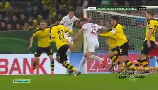 Augsburg 0 - 1 Dortmund - Highlights - DFB Pokal - 16_12_2015