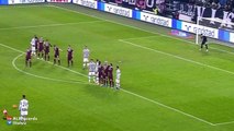 Paul Pogba Amazing Free Kick Goal Juventus 4 - 0 Torino (Coppa Italia) 2015