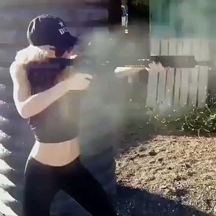 Cute Girl Learning Self Defense Training