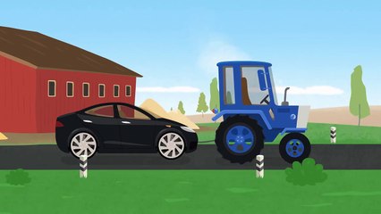 Мультики для детей про машинки (Электромобиль) и автосервис: Доктор Машинкова