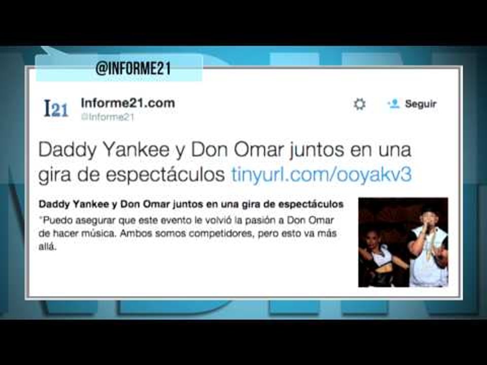 #Trending: Daddy Yankee y Don Omar anuncian gira de conciertos