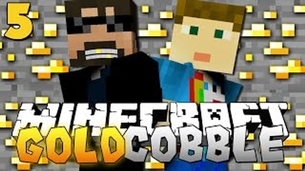Minecraft: GOLD COBBLESTONE MODPACK | GANDALF!! [5]