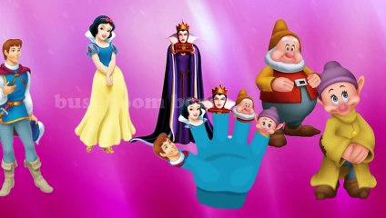 Finger Family Song - SNOW WHITE - Daddy Finger Song Playlist - Family Finger Collection