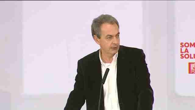 Zapatero condena la agresión a Rajoy como si fuera a nosotros mismos