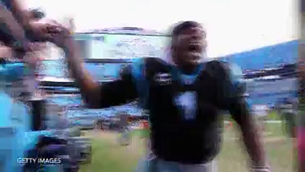 Cam Newton Gets Slapped on the Ass