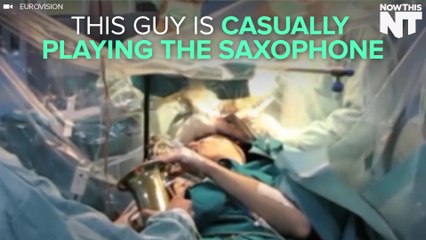 Man Plays Saxophone During His Own Brain Surgery