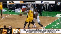 ESPN First Take - Celtics  Tommy Heinsohn calls LeBron James a  CryBaby